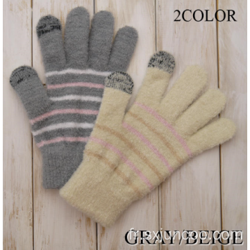 Hot Sale hiver brossé gants chauds pour femmes en plein air